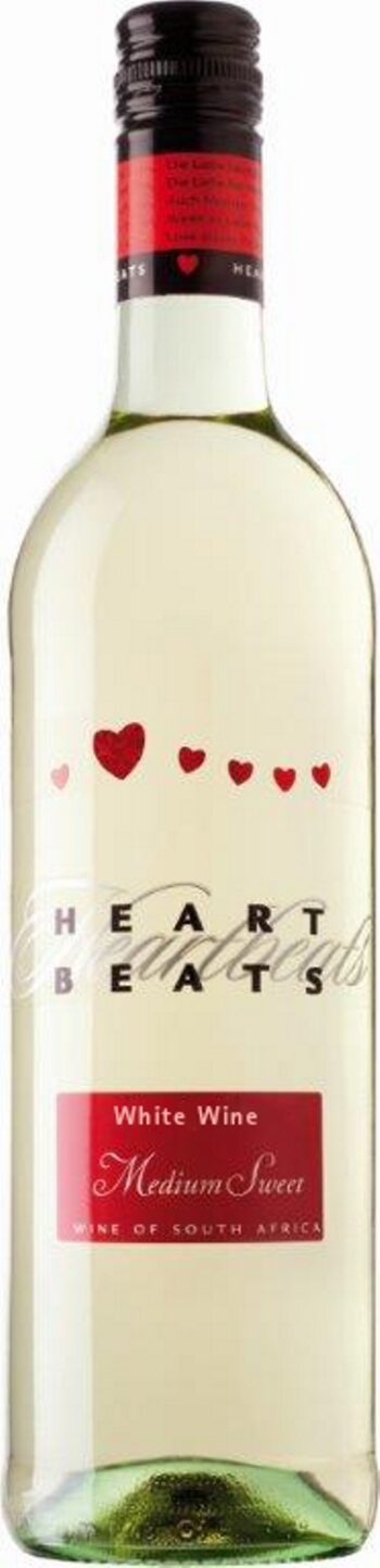 Heart Beats White Wine Medium Sweet 75cl