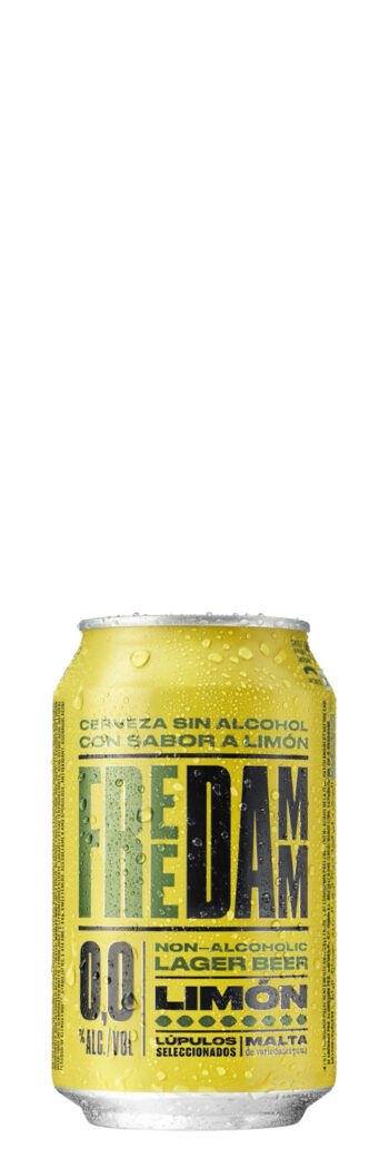 Free Damm Lemon Alcohol-Free Beer 33cl CAN