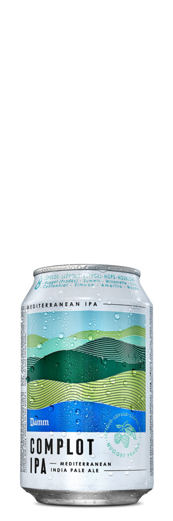 Damm Complot IPA Beer 33cl CAN