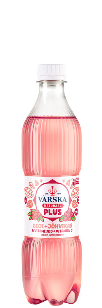 Värska Naturaal Plus Goji Jõhvikas 50cl PET Värska Naturaal Plus Goji Jõhvikas 50cl PET