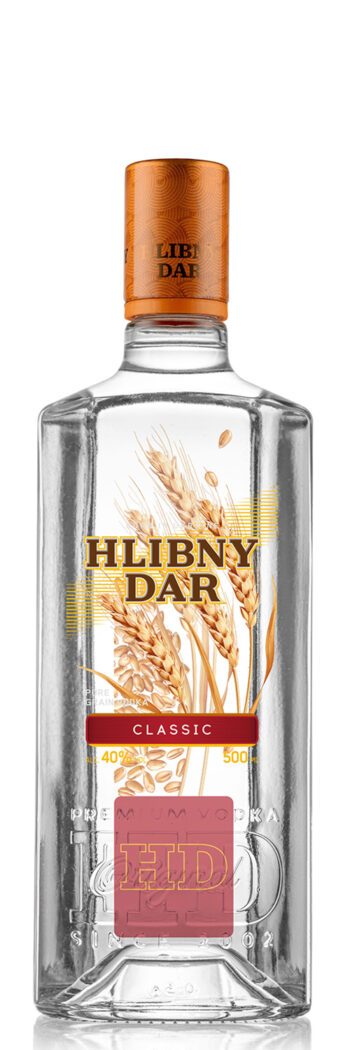 Hlibny Dar Classic Vodka 50cl Hlibny Dar Classic Vodka 50cl