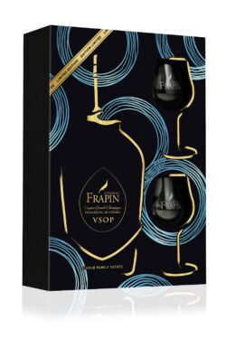 Frapin VSOP Cognac Grande Champagne 70cl + 2 glasses
