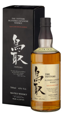 Tottori Blended Bourbon Barrel Japanese Whisky 70cl giftbox