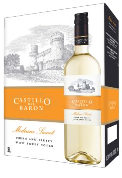 Castillo del Baron Medium Sweet White 300cl BIB