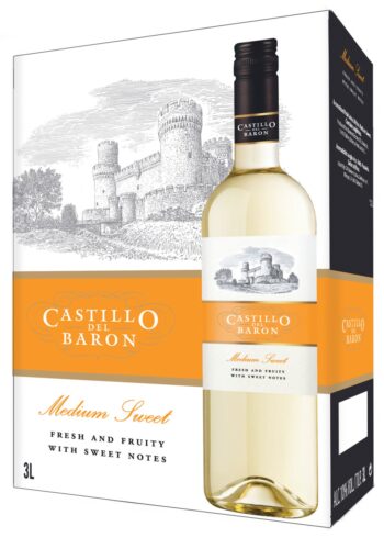 Castillo del Baron Medium Sweet White 300cl BIB
